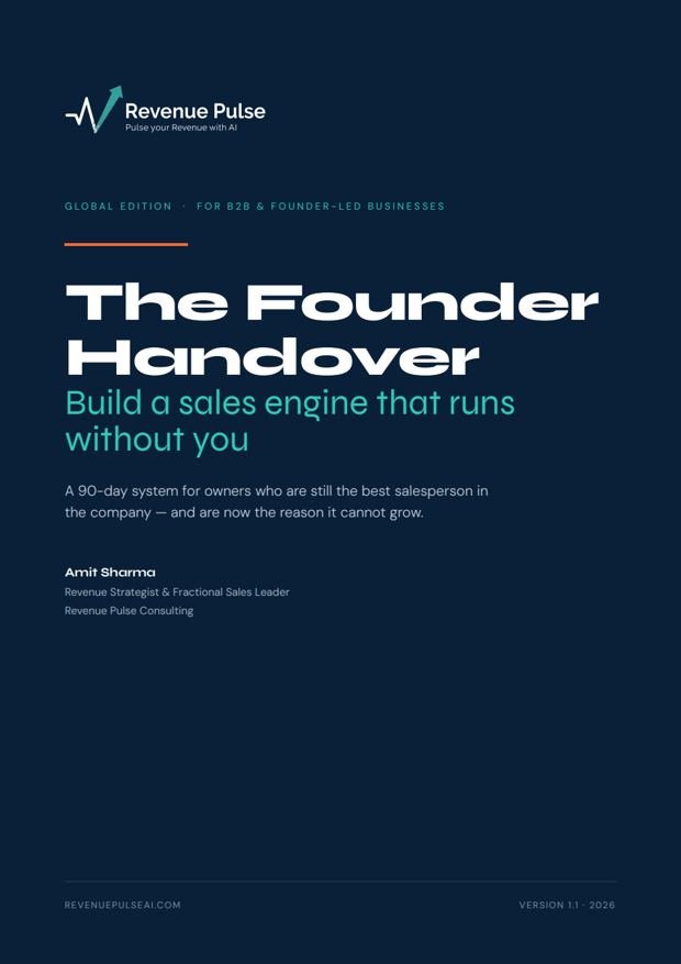 Cover of The Founder Handover